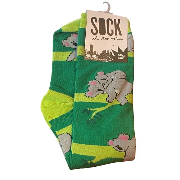 Sock It To Me Koala Love Knee High Socks - Picture 2 of 4